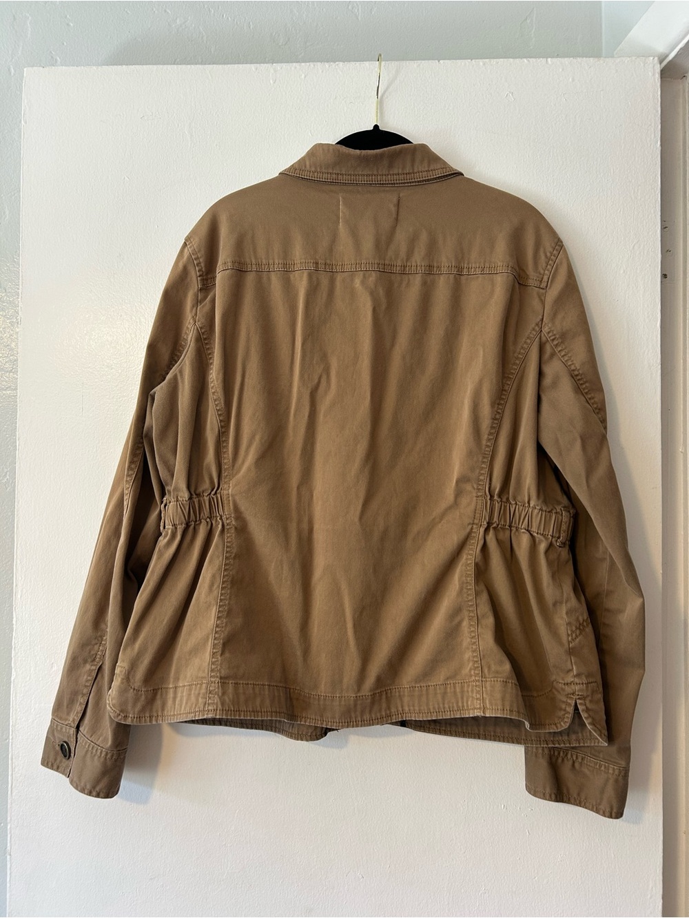 Military Utility Jacket Tan - Picture 2 of 6